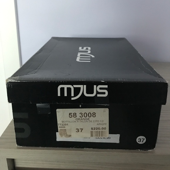 MJUS Boots orange size 37EU(6.5US) - Picture 14 of 14